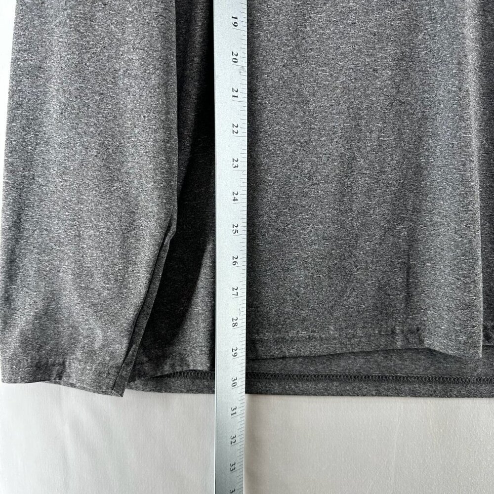NBA Unk Los Angeles Lakers Shirt Mens Sz XL Quarter Zip Pullover Heathered Gray - Picture 9 of 11